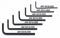 Beschreibung: Sechskantschlüssel 1,5mm ... AP AW 0213-003 Sechskantschlüssel 1,5 mm