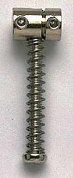Runder Saitenreiter passend für Telecaster® 6er Set, nickel ... AP BP 0122-001 Tele® Reiter, rollenf.,ni