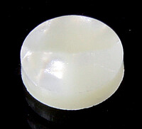 Beschreibung: runde Griffbretteinlagen, perloid 50 Stück/Packung, 6,4mm Durchmesser ... AP LT 0483-055 Dot Inlays 6,4 mm pearl