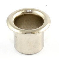 Einpresshülsen für Mechaniken Vintage Style Nickel 6 Stück Aussendurchmesser (gesamt): 7mm Innendurchmesser: 6,4mm ... AP TK 0902-001 Mechanikhülsen Vintage