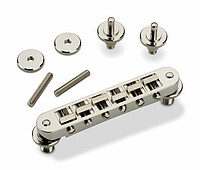 Schaller GTM Bridge mit K.T.S. Titan-Saitenreitern. Schaller verwendet für diese Brücke die Titan-Saitenreiter der …... Schaller GTM/KTS Bridges *